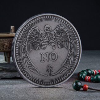 Yes or No kolikko - hopea