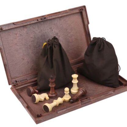 Shakkilauta Plastic Wood - 24cm - Image 8