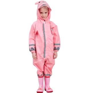 Lasten Sadehaalarit - Kurahaalarit - Vaaleanpunainen, 115-135cm